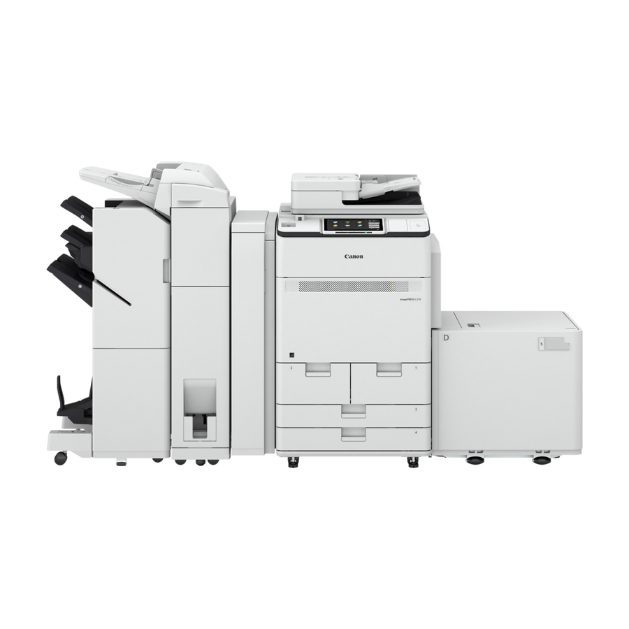 Gamma Canon imagePRESS e imageRUNNER